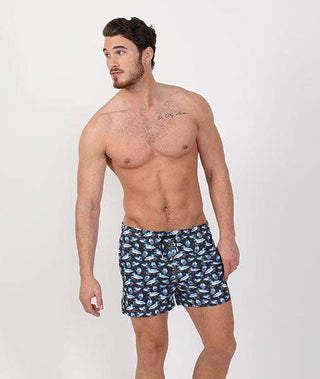Blue Duck Swim Trunks