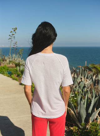 SP26-03-B25H74 - BOYFRIEND TEE - CAFE FLEUR