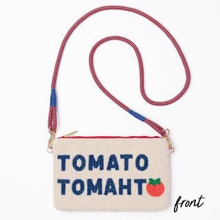 Leila Tomato Clutch