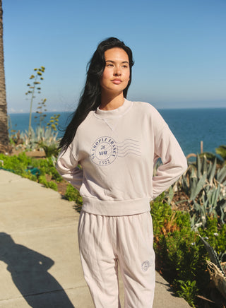 SP26-SNW-G76H84 - ATHLETIC SWEATSHIRT - ST TROPEZ STAMP