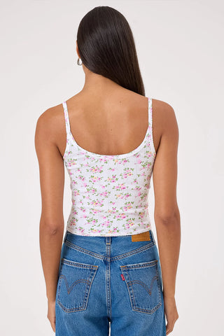 PETITE FLEUR CROPPED CAMI