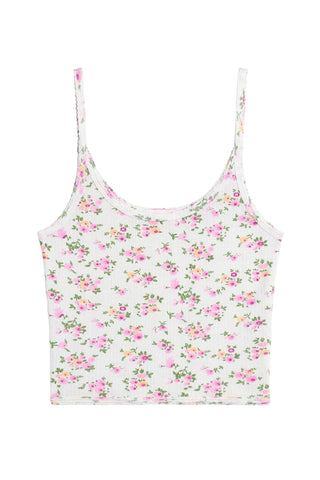 PETITE FLEUR CROPPED CAMI