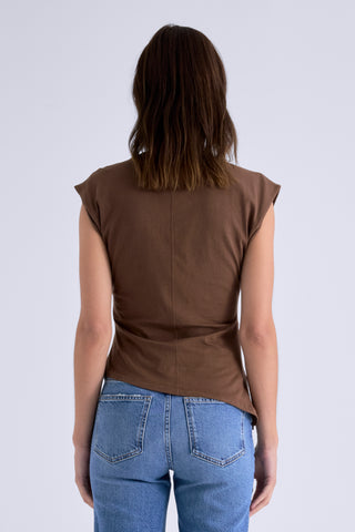 NYA DRAPED TEE