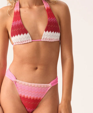 SCARLET HIGH WAIST FANNED BOTTOM