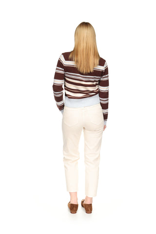 SLIM FIT STRIPEY POLO