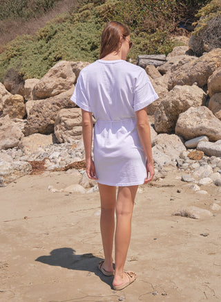 SP26-TSJ-H31 - ROLLED SLEEVE DRESS