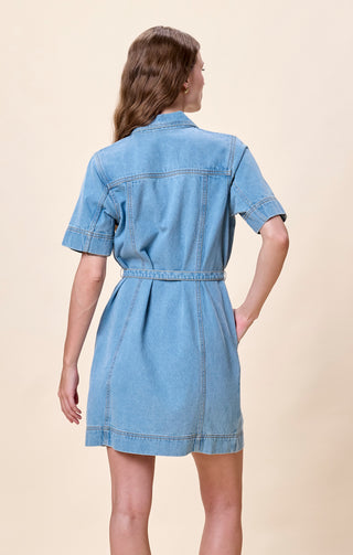 WHITNEY DENIM DRESS